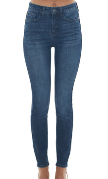 The Cora Non Distressed High Rise Denim