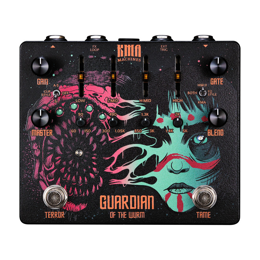 kma wurm metal distortion pedal