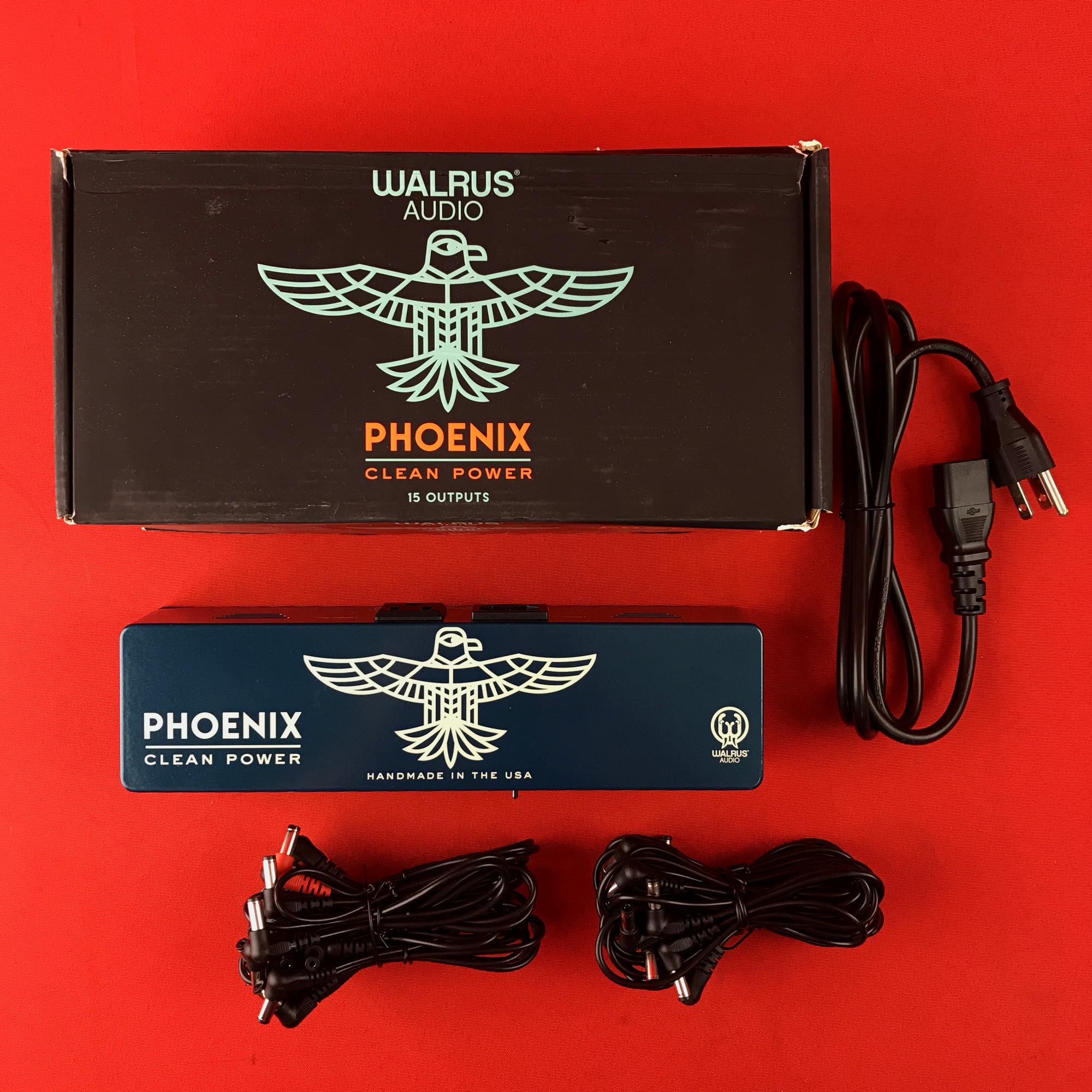 [USED] Walrus Audio Phoenix 15 Output Power Supply, Teal/Cream (Gear Hero  Exclusive)