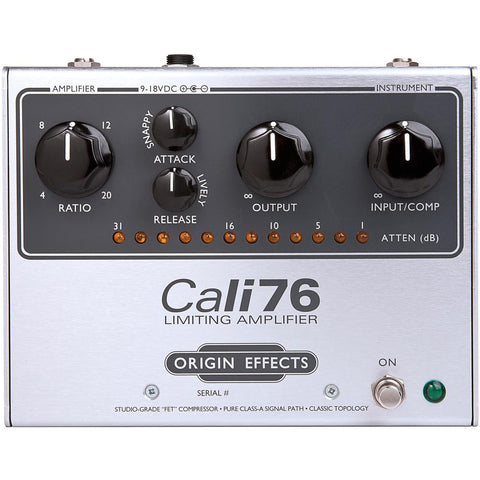 Origin Effects Cali76-TX-L Limiting Amplifier Compressor (Lundahl