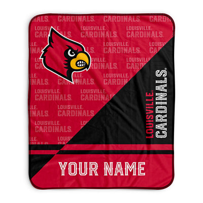 St. Louis Cardinals Halftone Pixel Fleece Blanket, Personalized