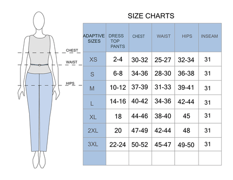 How to choose the right size for your adaptive clothing?
