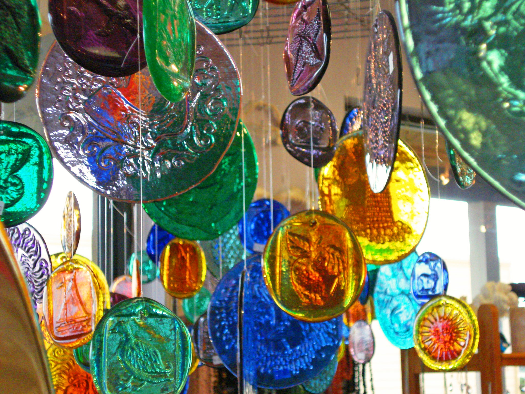 Large Glass Suncatcher - Michael's Gems & Glass
