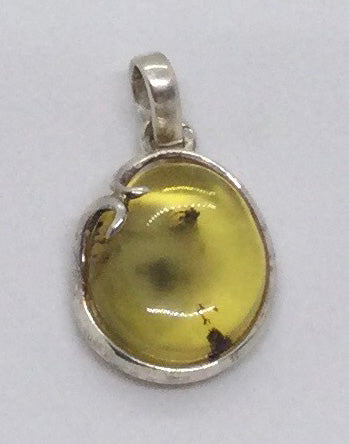 Lemon Amber Pendant