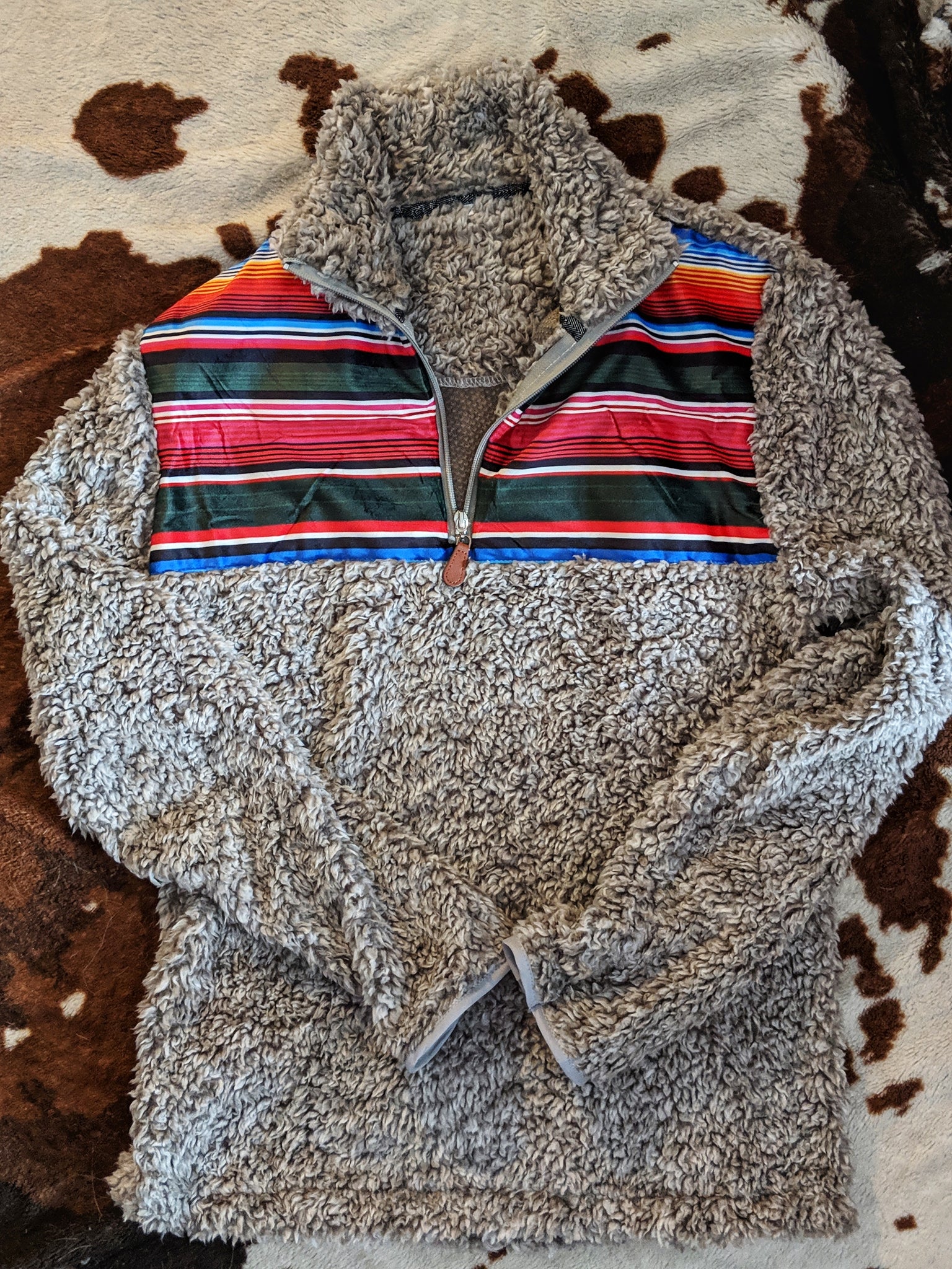 2x sherpa pullover