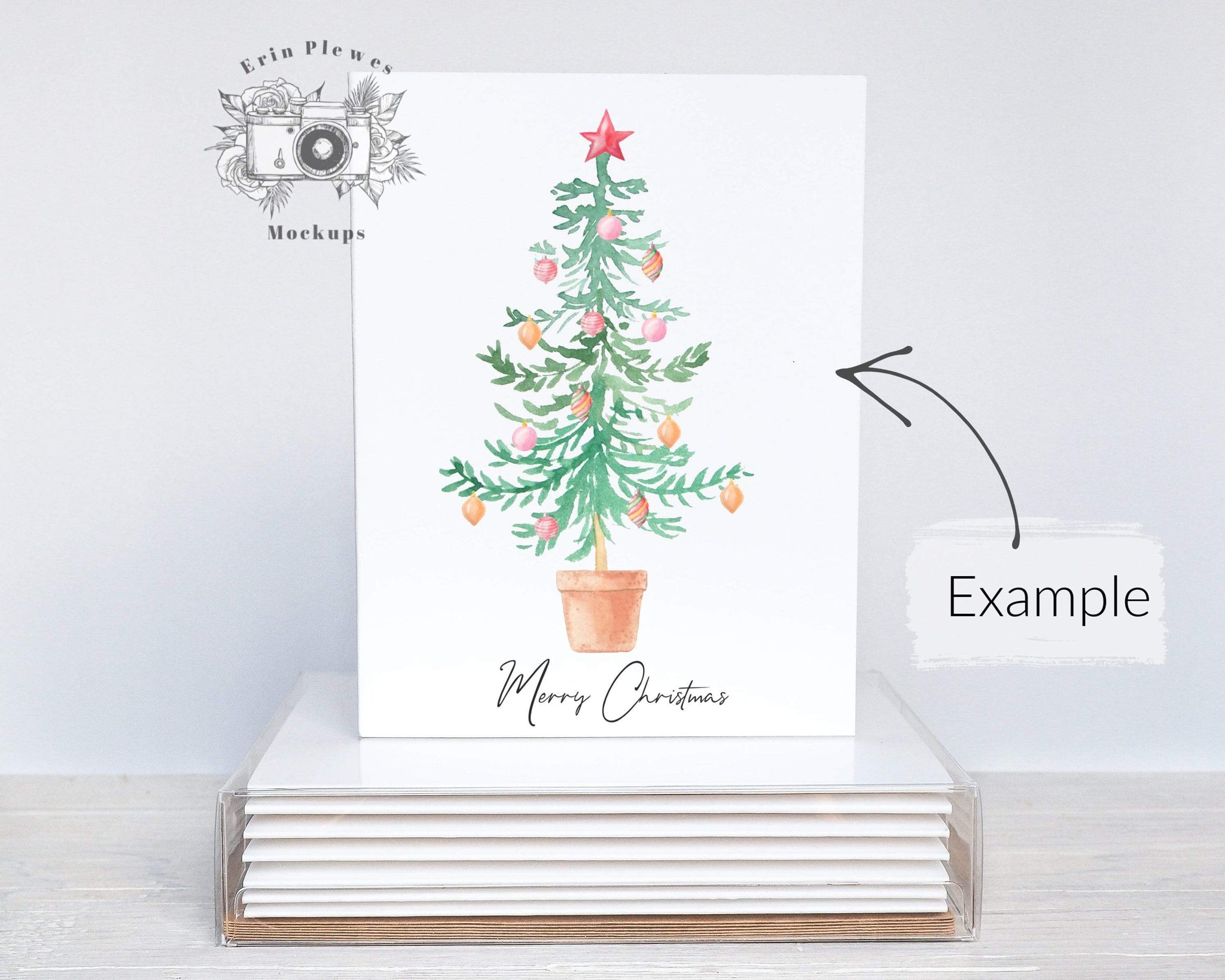 Download A2 Card Mockup Box Set Greeting Card Mockup Set Stationery Mock Up L