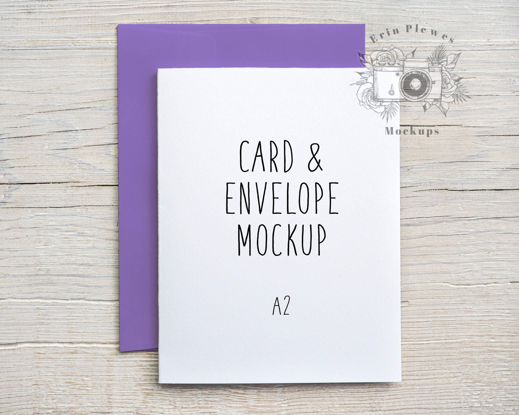 Download A2 Card Mockup Purple Envelope Greeting Card Mock Up Vertical Invita