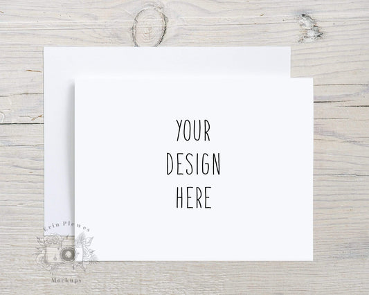 5x7 Card Mockup Inside, Greeting Card Front and Back Mock-up for Rusti –  Erin Plewes Creative Art