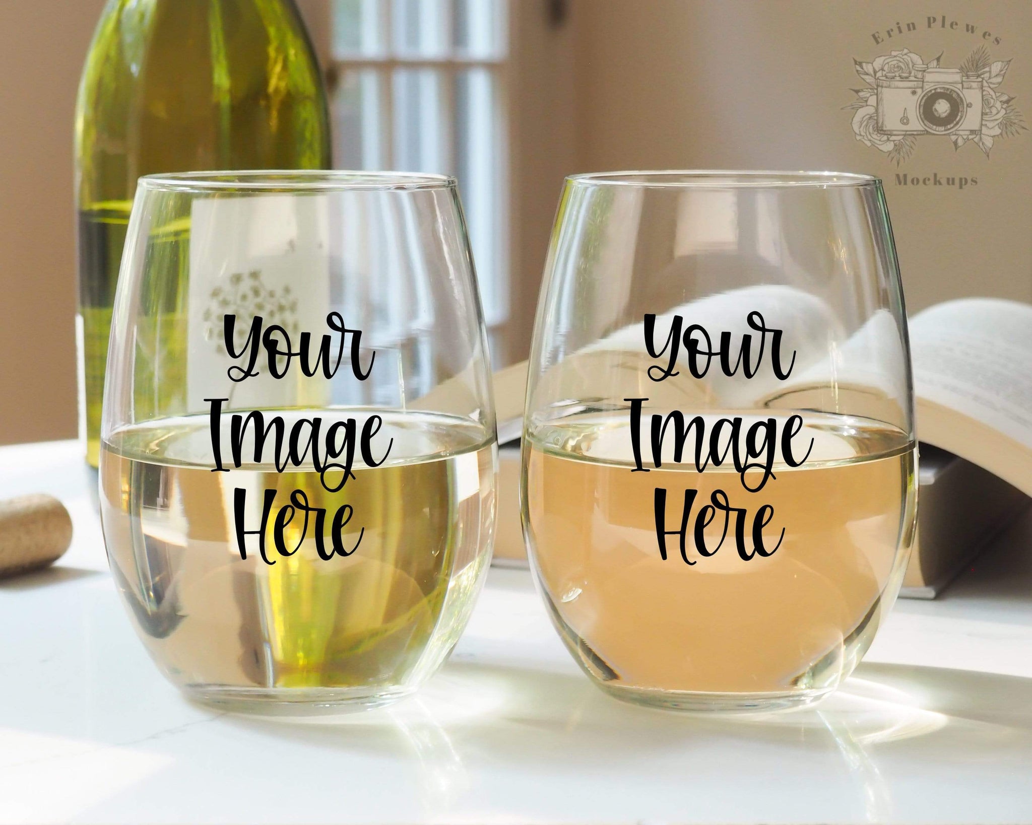 Download Wine Glass Mockup Stemless Wine Glass Mock Up For Lifestyle Styled St