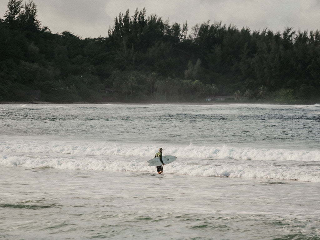 Hanalei Surfing