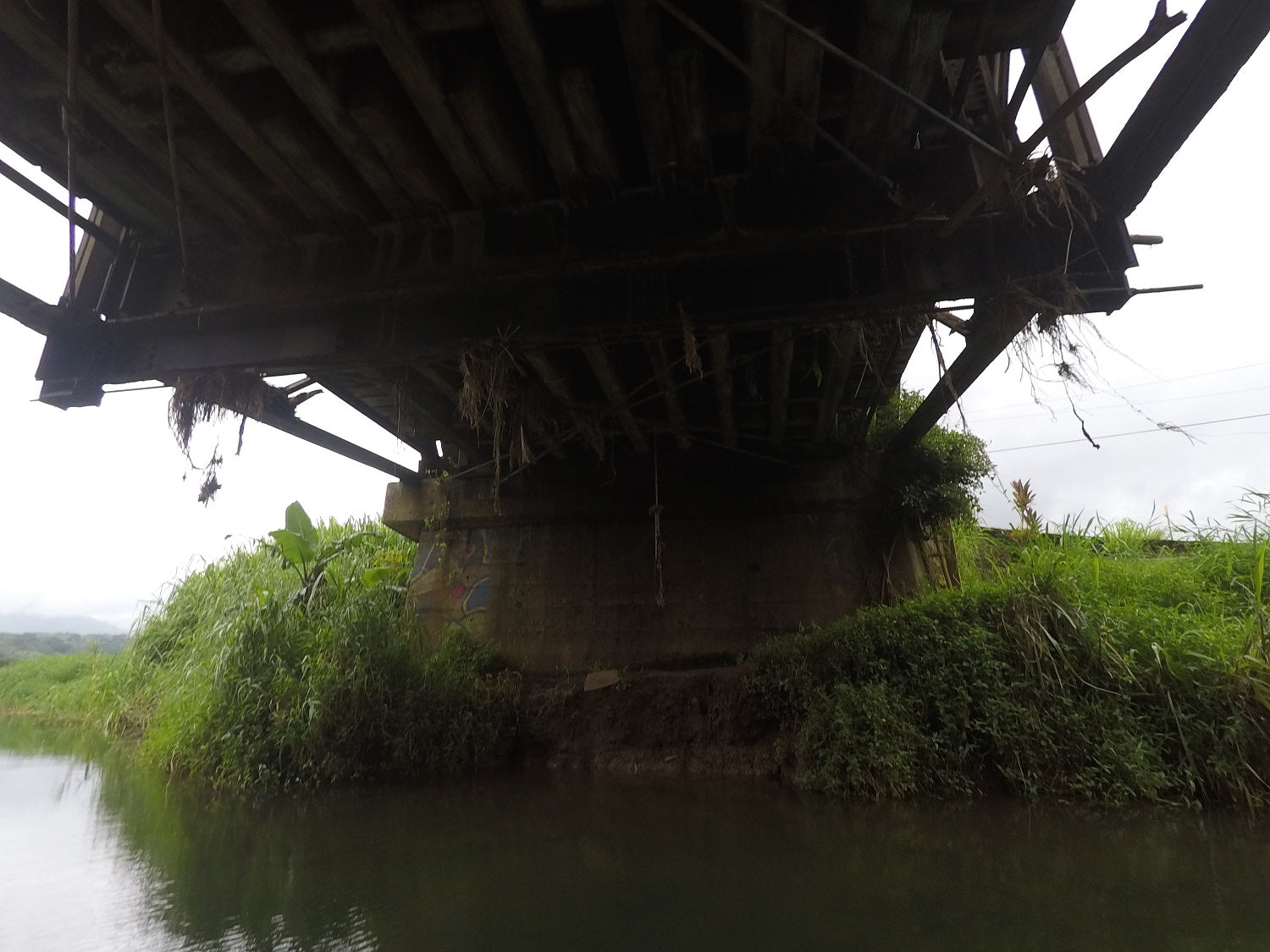 Under Hanalei Bridge