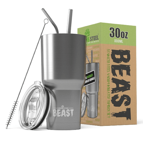 Greens Steel Handle for 40 oz BEAST Tumbler, BEAST Tumbler Handle Anti  Slip Travel Mug Grip, - Tumblers, Facebook Marketplace