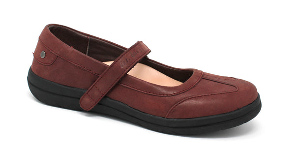 maroon mary jane shoes