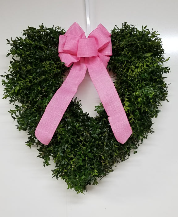 20 22 Heart Shaped Fresh Boxwood Wreath Gardens Of The Blue Ridge