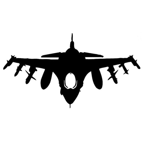 F-16 Viper Fighting Falcon Car Sticker Reflective Vinyl ...