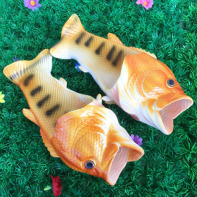 Fish Flip Flop Sandals - Fish shaped 