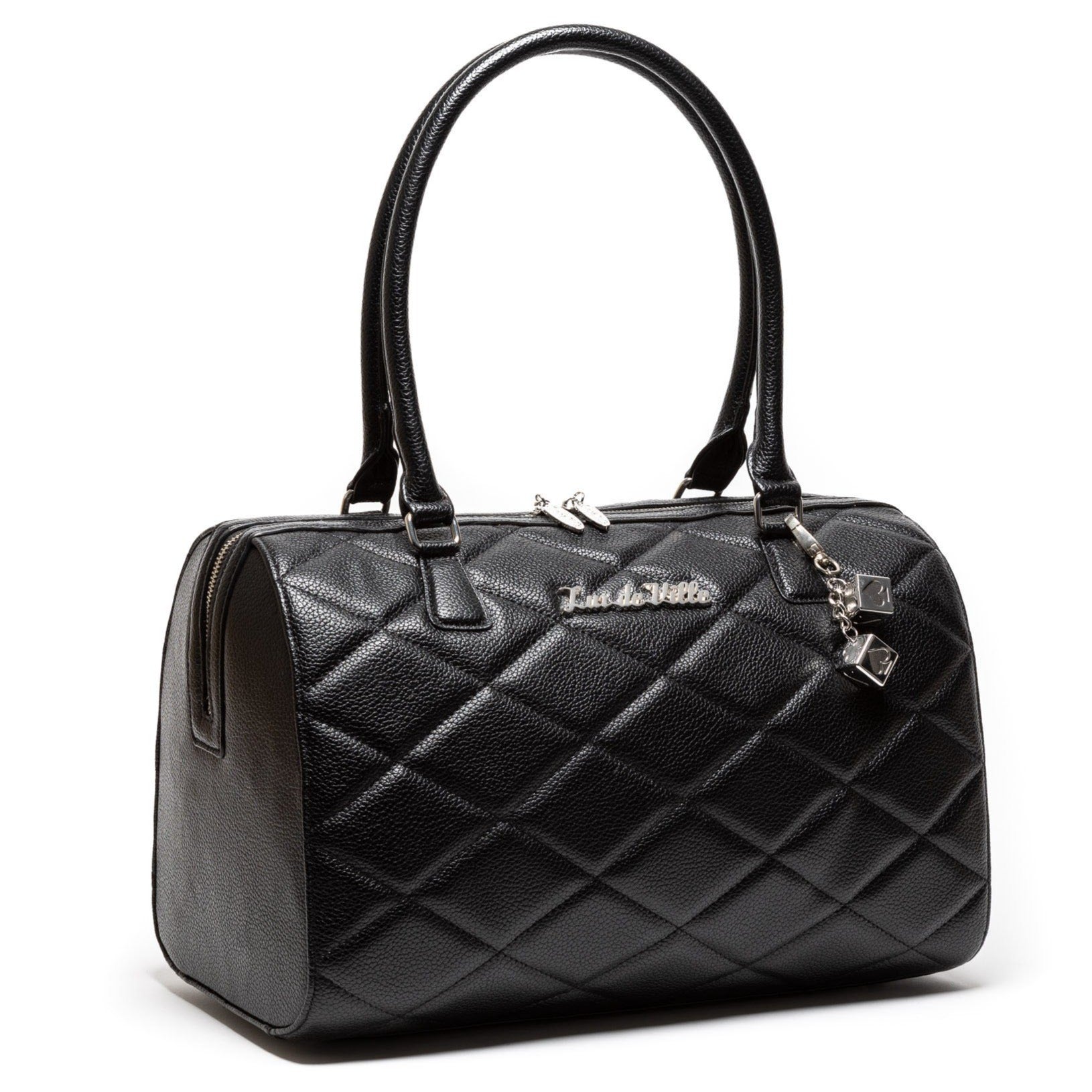 Black Roulette Tote – Lux de Ville