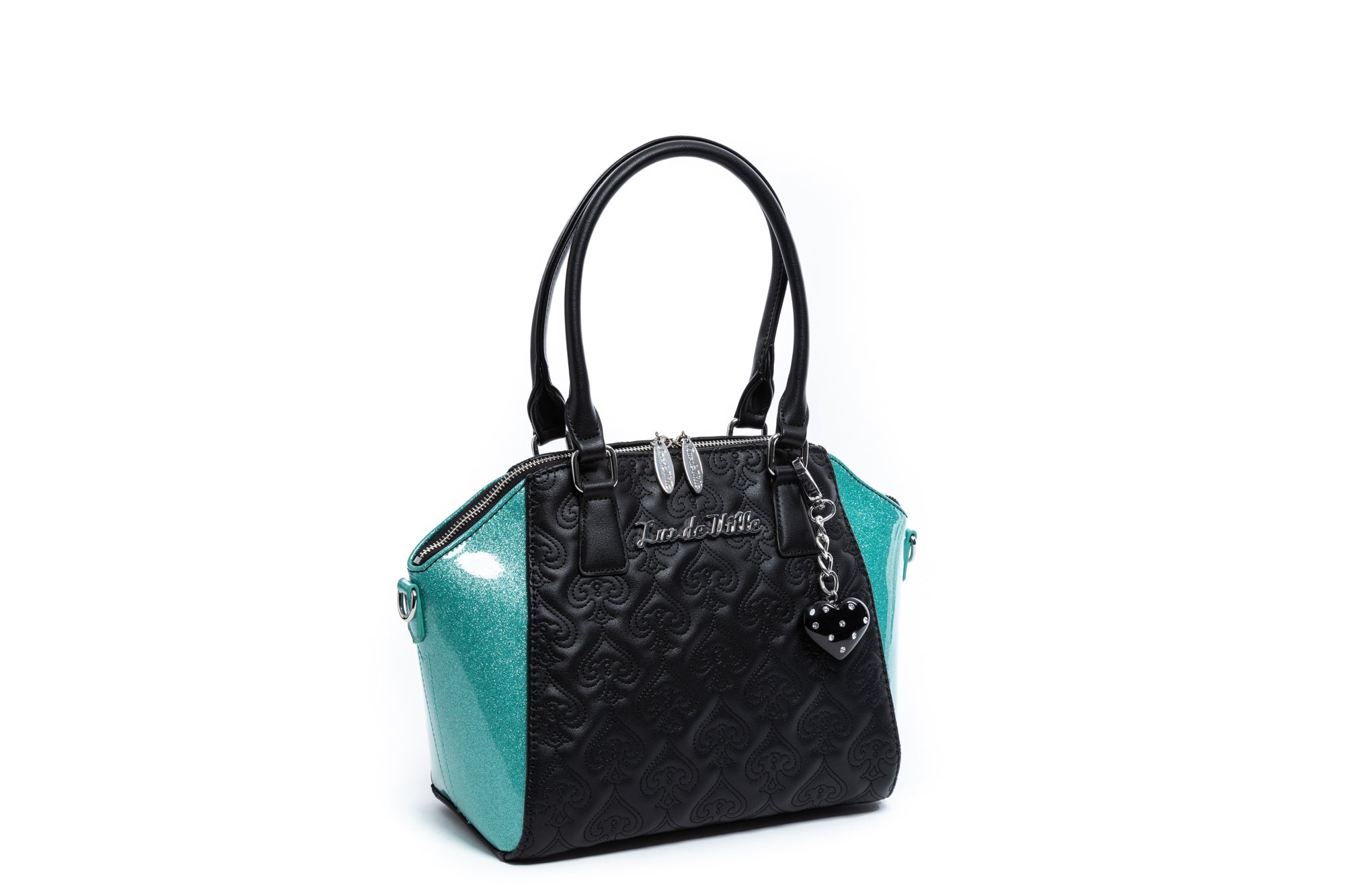 LUX DE VILLE MINI GAMBLER TOTE BLACK