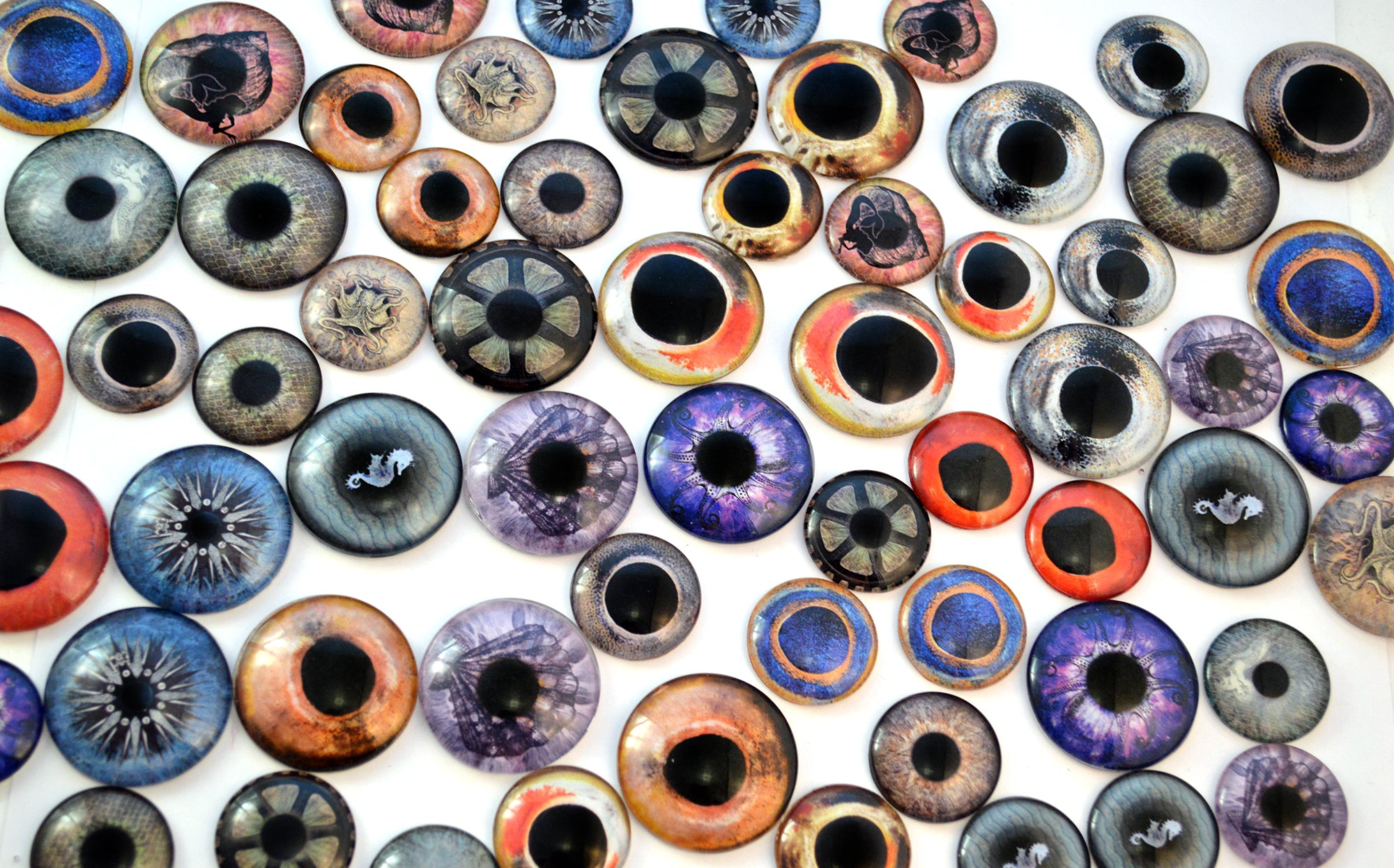 nautical glass eyes