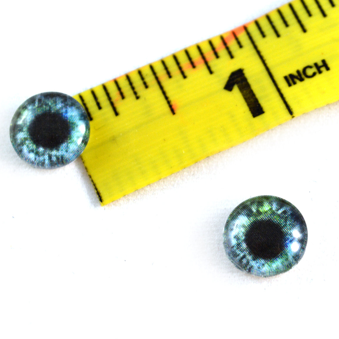 Green and Blue Human Glass Eyes Handmade Glass Eyes