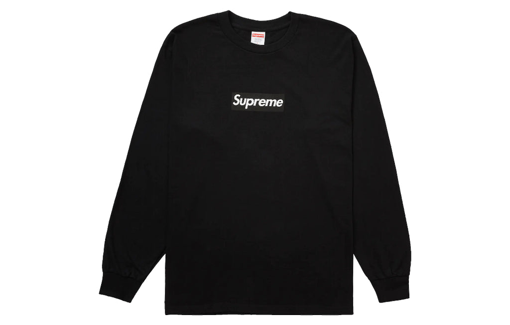 Supreme Box Logo L/S Tee Black