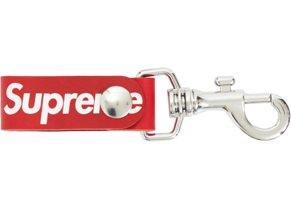 宅送] Supreme Leather Key Loop Red Free 格安出品 ecousarecycling.com