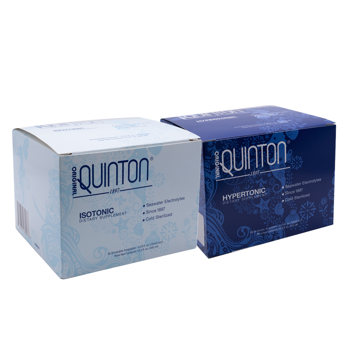 Quinton Hypertonic 21g/l drinking bottle 30 pieces buy online