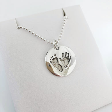 personalised handprint charm