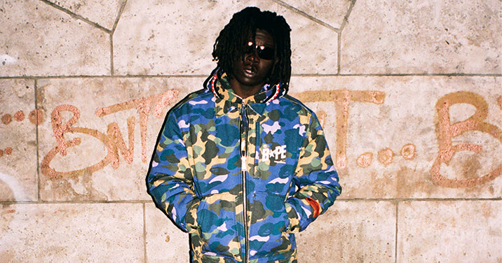 HERON PRESTON X BAPE® _D-mop HK CAMO JACKET 