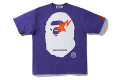 HERON PRESTON X BAPE® _D-mop HK purple tee