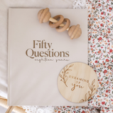 50 Questions, birth until 18 years childhood journal