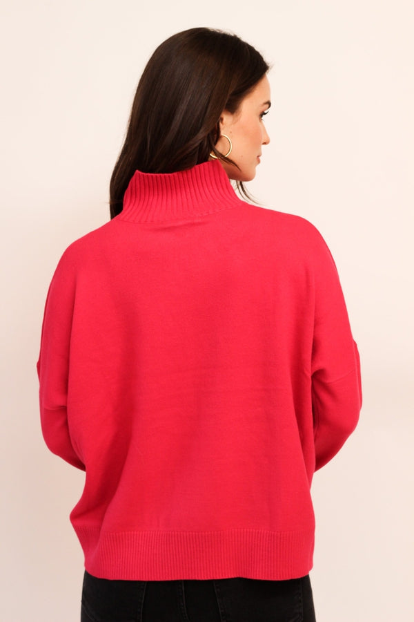 Baby Soft Long Sleeve High Neck Sweater