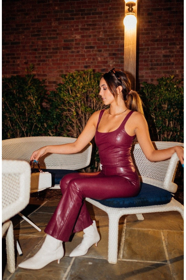 Lorna Pants in Wine