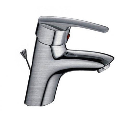 Single Hole Single Handle Bathroom Faucet With Drain Lift Assembly