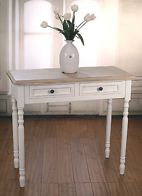 white and silver sofa table