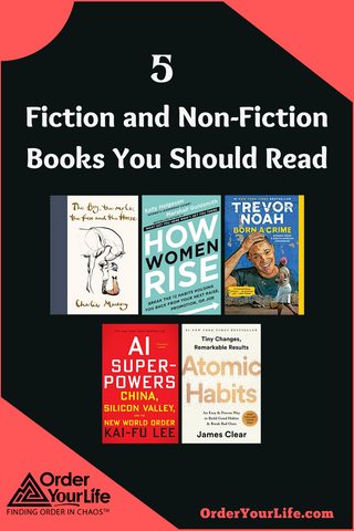 5 Fiction and Non-Fictions Books You Should Read