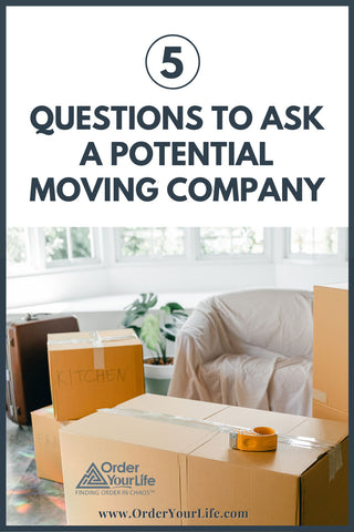 5 Questions to Ask a Potential Moving Company