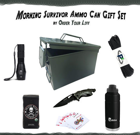 Morning Survivor Ammo Can Gift Set