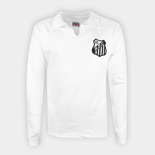 Pele Santos Soccer Team Jersey striped 1956 - Retro Official Athleta 1 —  Supermarket Brazil