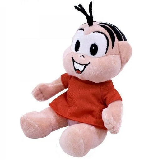 Tasco Plush Seated Mônica 20cm Original Turma Da Mônica Collectible Pl — Supermarket Brazil 2785