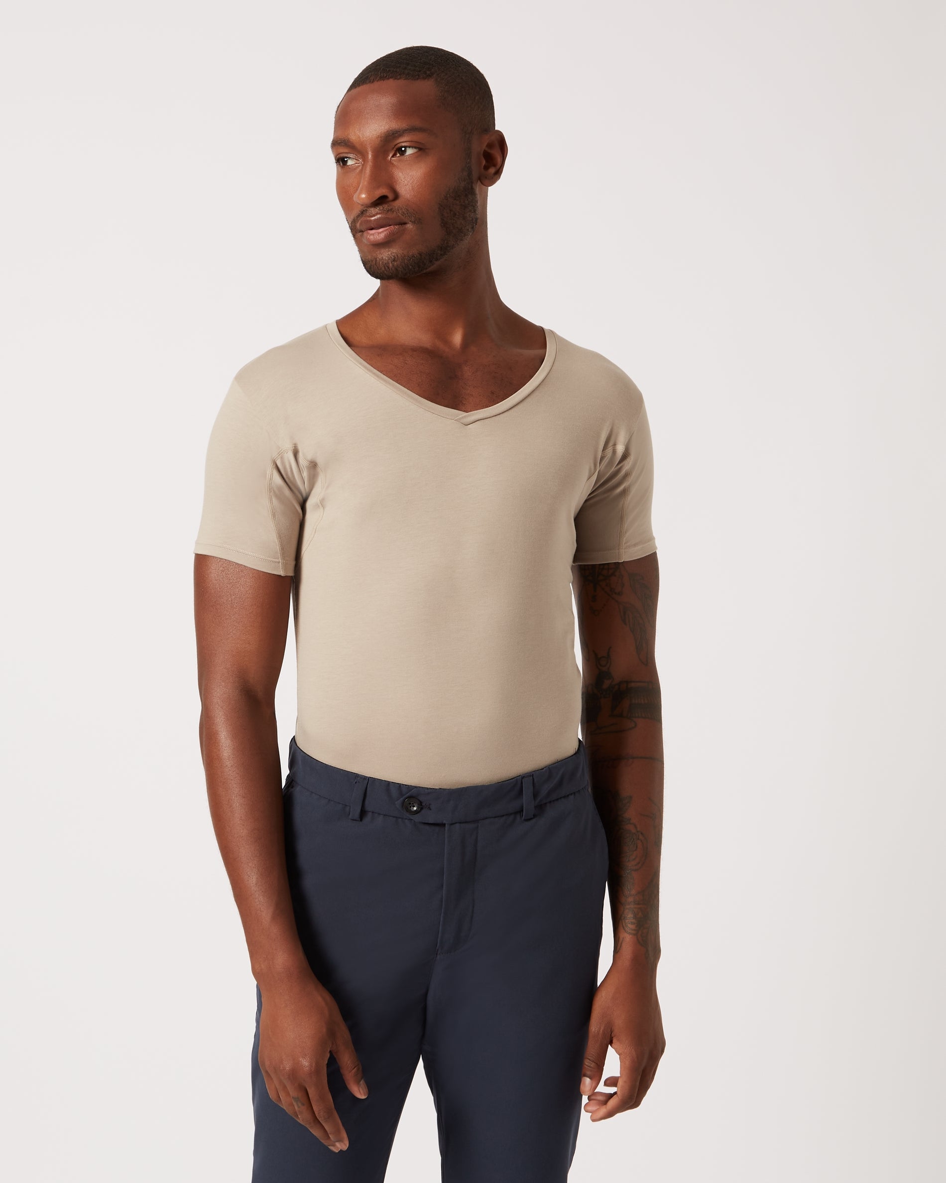 Image of Sweat proof undershirt khaki