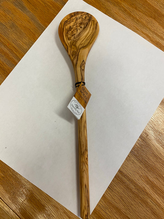 Olive Wood Utensil - Pasta Spoon – shopURSA