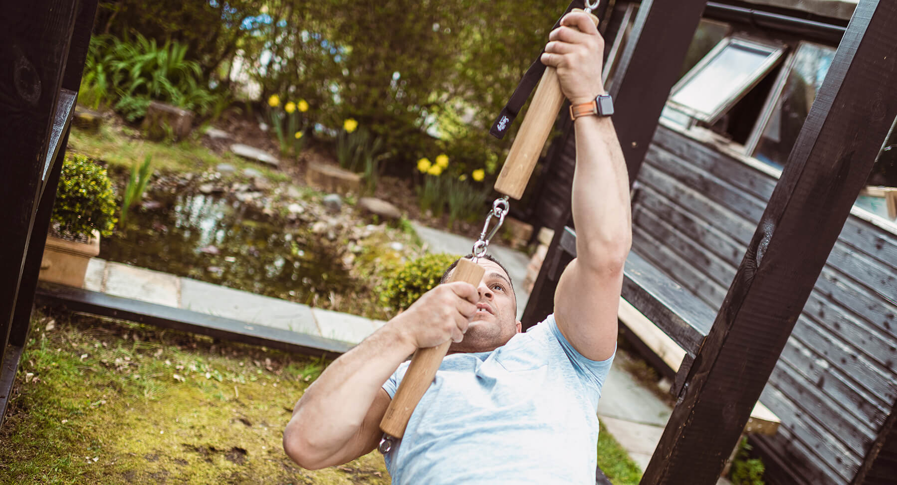 inverted row, inverted row at home, bodyweight inverted row