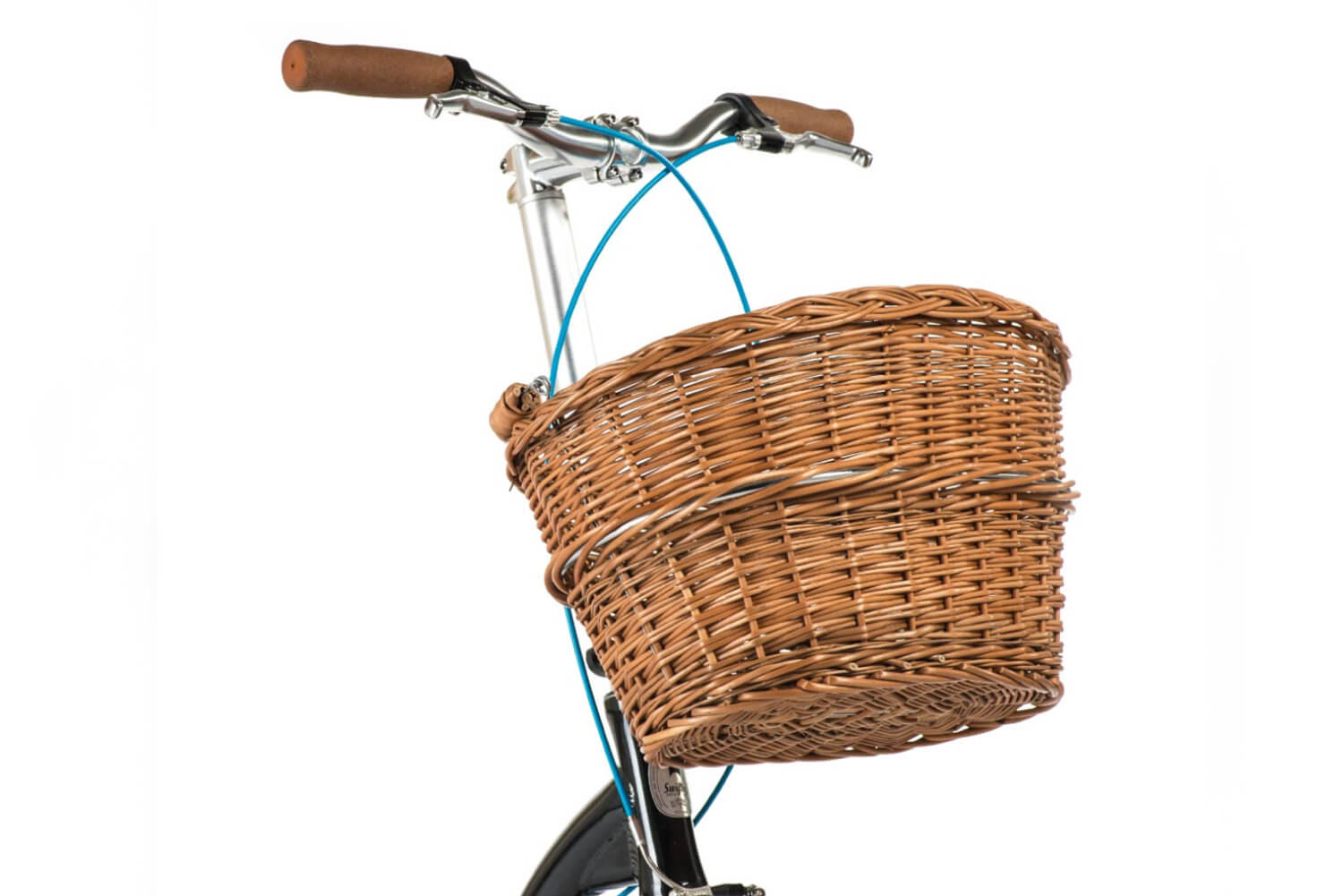 front basket for scooter, scooter wicker basket