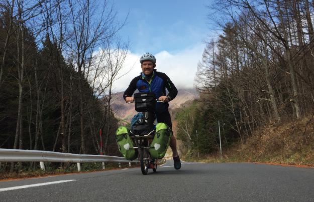 adult scooter with big wheels for long distances, scoot japan, dave cornthwaite