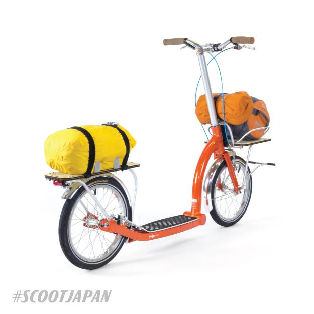 adult scooter with big wheels, long distance scooter, scoot japan