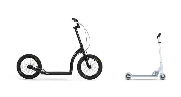 elleve omfatte Brandy The Difference Between a Foot Bike and a Scooter? | Swifty Scooter – Swifty  Scooters