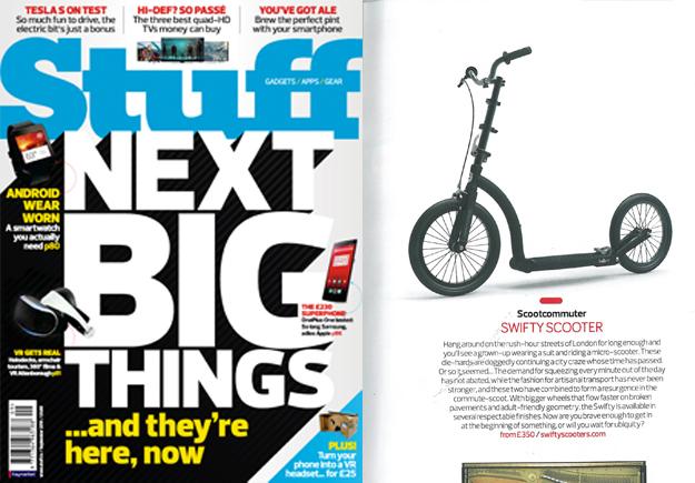 swifty scooters in stuff magazine