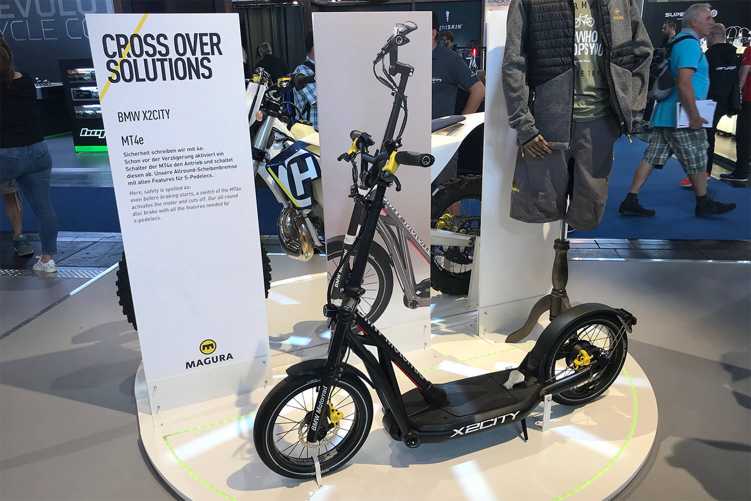 BMW X2City electric scooter