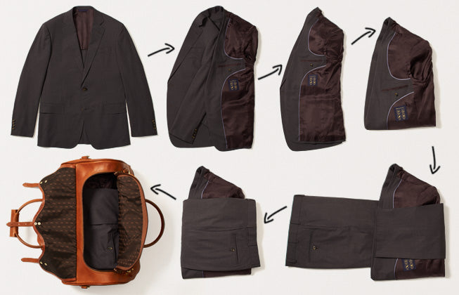 How to Pack a Suit for Travel – Savile Lane